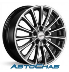 Диск 7.0x17 5x100 ET38 D57.1 X'trike X-136 BK/FP